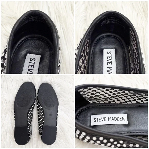 Steve Madden Auden Embellished Flat 8 - Picture 10 of 11